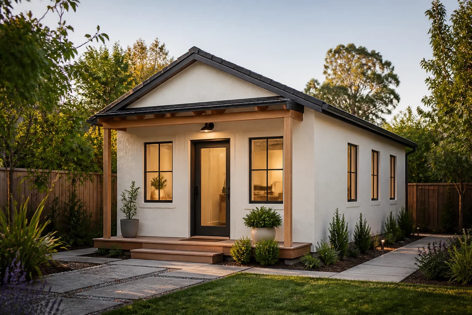 Cottage 600 ADU concept visualization