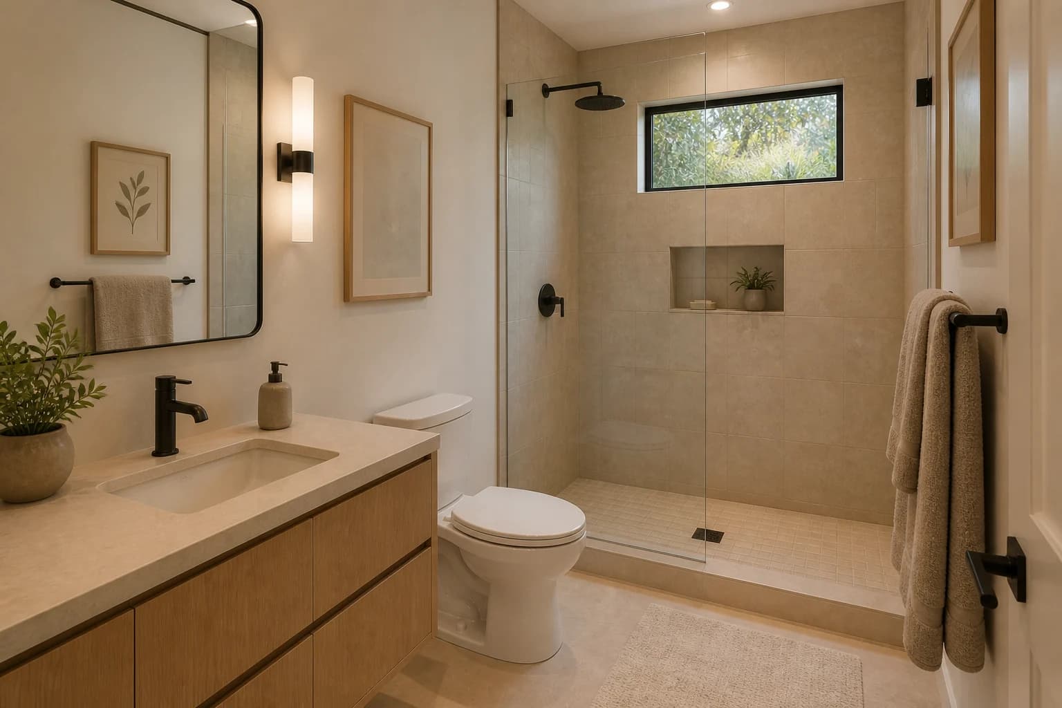 Courtyard 850 bathroom concept