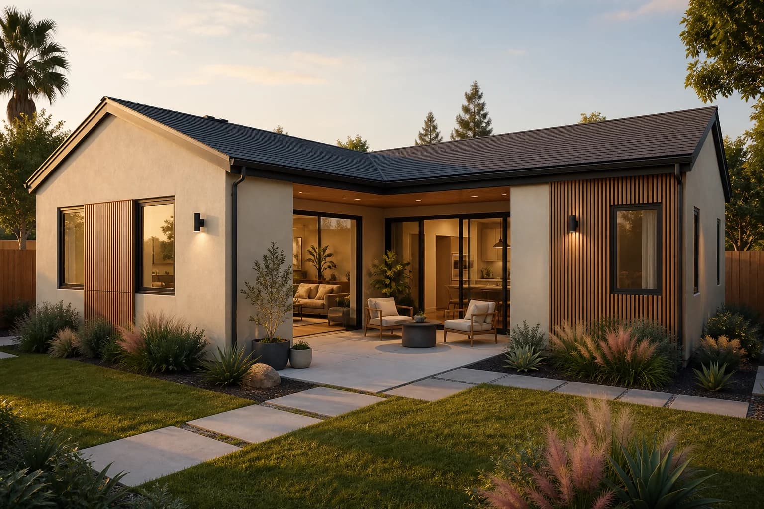 Courtyard 850 ADU concept visualization