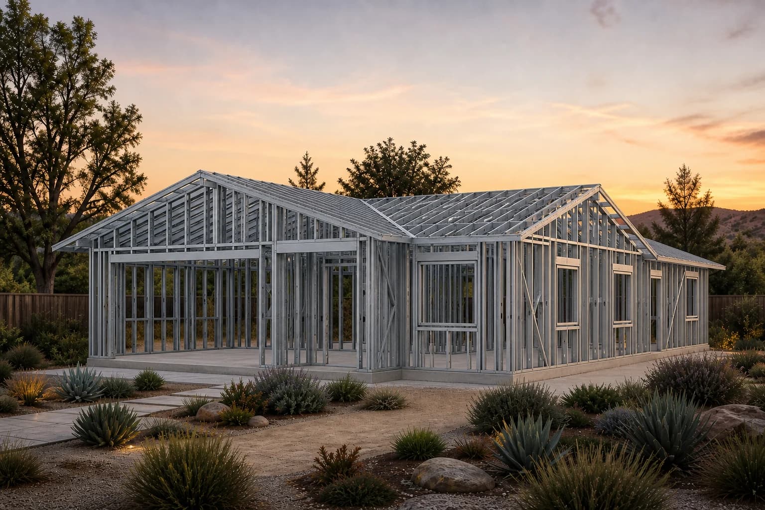 Grand 1200 light-gauge steel framing concept