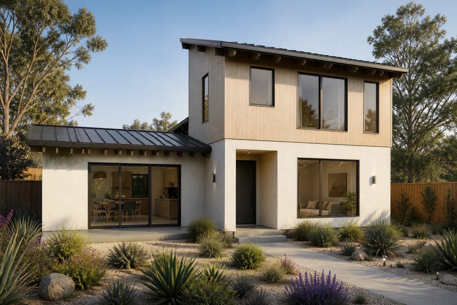 Two-Storey Retreat ADU concept visualization