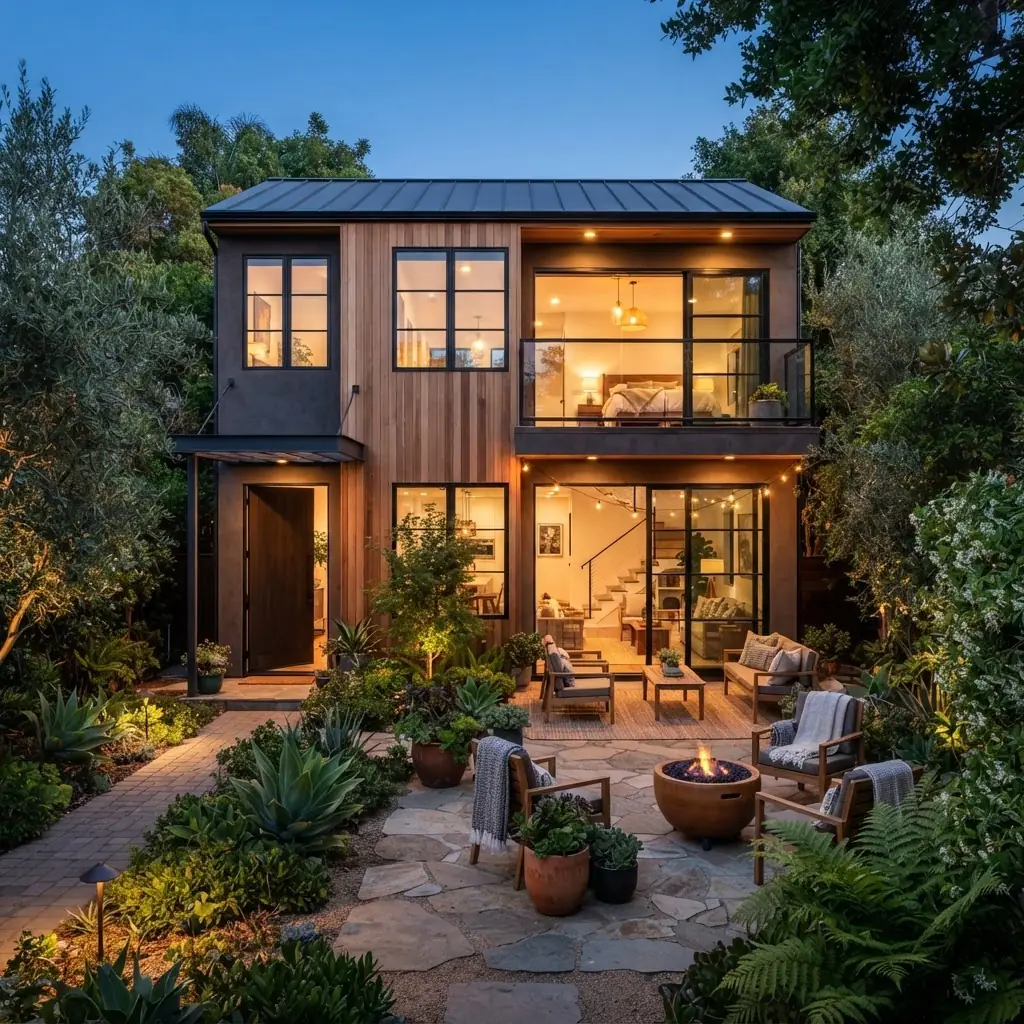Detached ADU concept visualization for design comparison