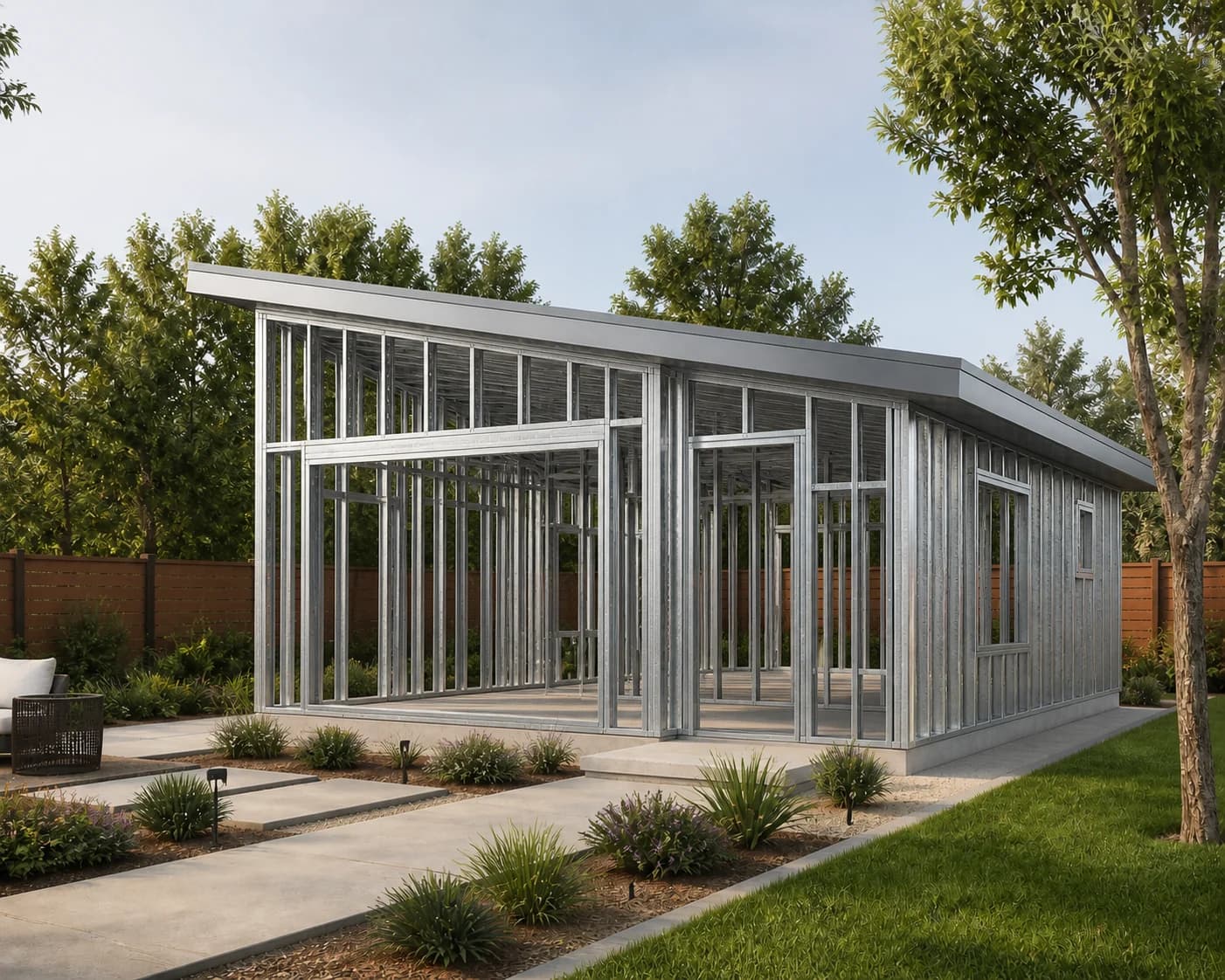 Flex 750 light-gauge steel framing concept