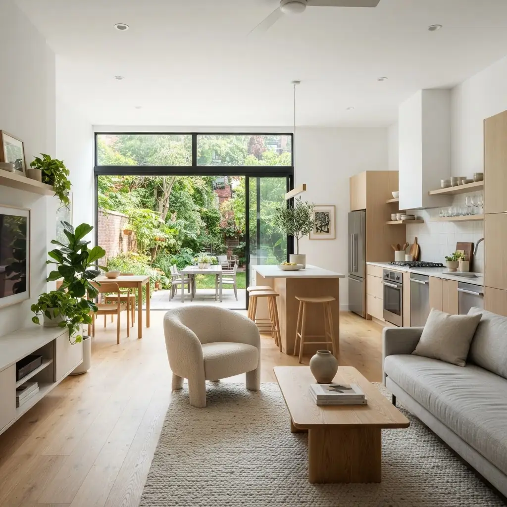 ADU interior concept visualization